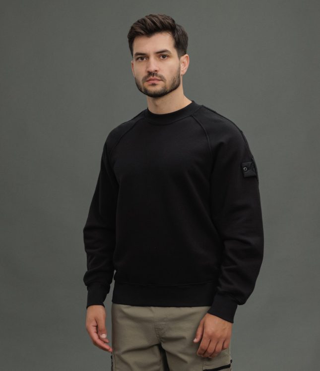 Чоловічий світшот STONE ISLAND 1960619 V0029, колір чорний | Ціна 16999 грн, фото 1
