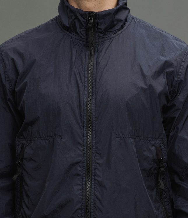 Чоловіча куртка STONE ISLAND GARMENT DYED CRINKLE REPS NY 1542822 V0020, колір синій | Ціна 27999 грн, фото 3