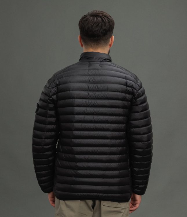 Чоловіча куртка STONE ISLAND LOOM WOVEN CHAMBERS R-NYLON DOWN-TC 1541524 V0029, колір чорний | Ціна 26999 грн, фото 6