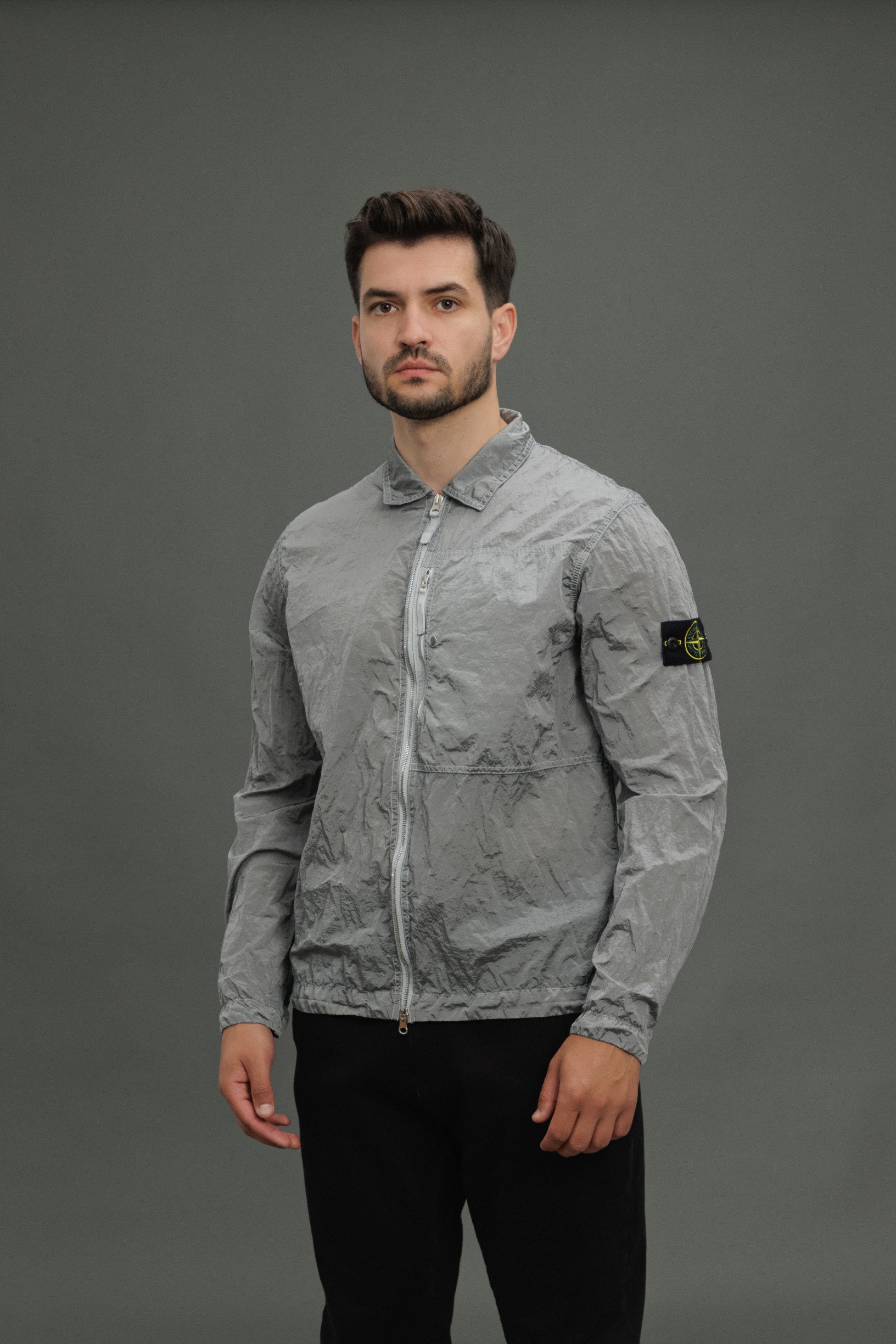 Чоловічий оверширт STONE ISLAND 151200005-S0019 V0061, колір сірий