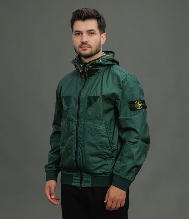 Чоловіча куртка STONE ISLAND MEMBRANA 3L TC 1540723 V0053, колір зелений | Ціна 26999 грн, фото 1