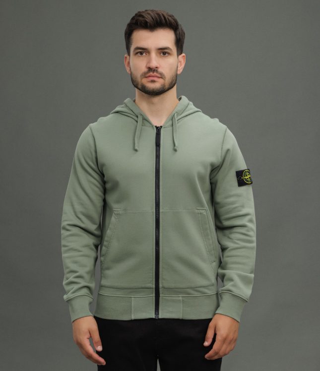 Чоловіче худі STONE ISLAND 156100042-S0051 V0055, колір зелений | Ціна 18499 грн, фото 2
