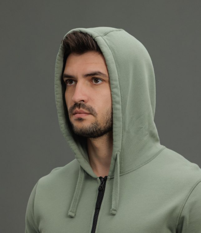 Чоловіче худі STONE ISLAND 156100042-S0051 V0055, колір зелений | Ціна 18499 грн, фото 3