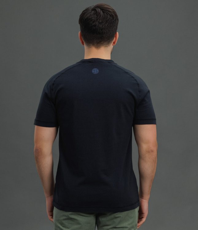Чоловіча футболка STONE ISLAND 152100020-S0081 V0020, колір синій | Ціна 8999 грн, фото 6