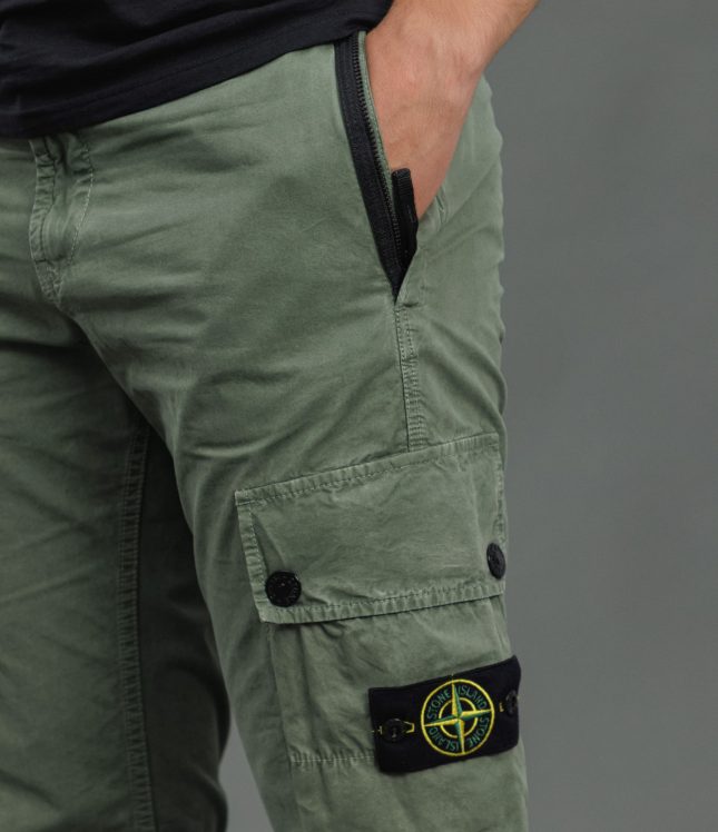 Чоловічі штани STONE ISLAND 153100303-S00WA V0159, колір зелений | Ціна 24999 грн, фото 4
