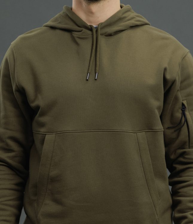Чоловіче худі C.P. COMPANY CMSS024A 005086W COL:683, колір зелений | Ціна 12999 грн, фото 3