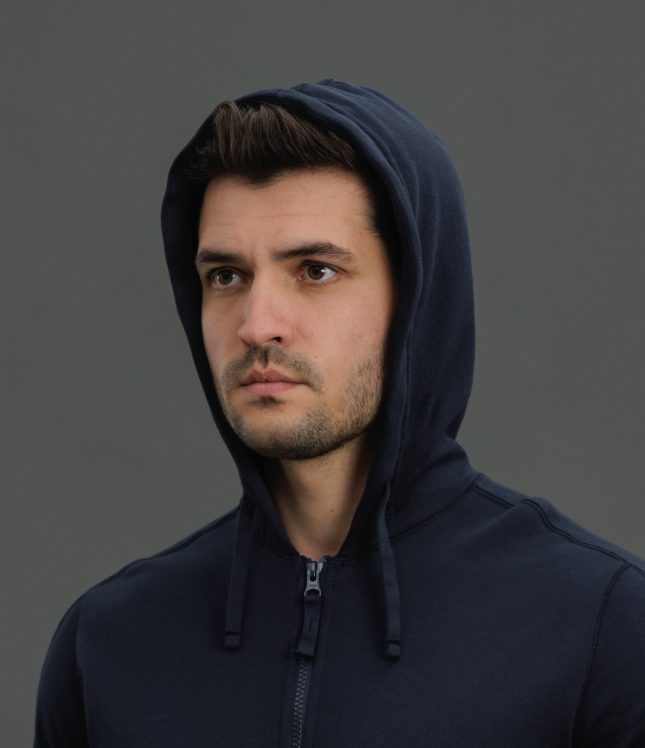 Чоловіче худі STONE ISLAND 15669F3 V0020, колір синій | Ціна 19999 грн, фото 6