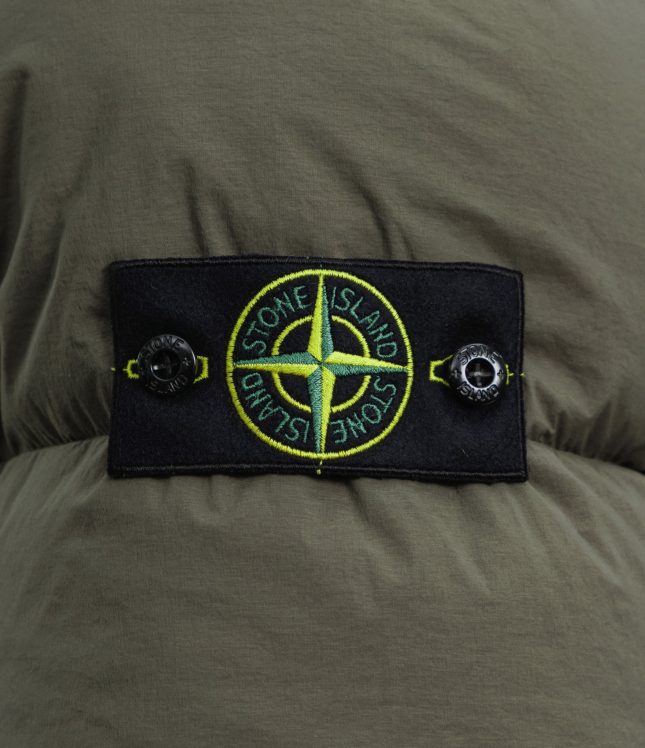 Чоловіча куртка STONE ISLAND SEAMLESS TUNNEL NYLON DOWN-TC 154100040-S0028 V0054, колір зелений | Ціна 42999 грн, фото 9