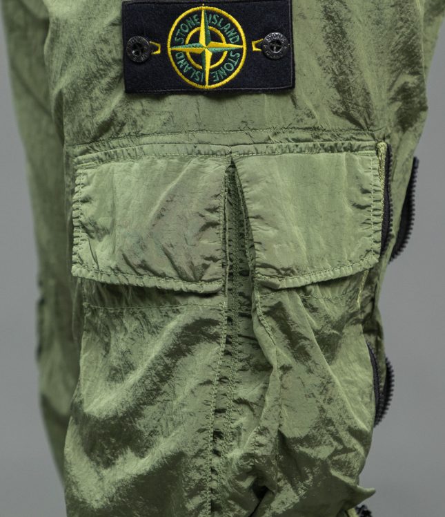 Чоловічі штани STONE ISLAND 1530919 V0055, колір зелений | Ціна 16999 грн, фото 5