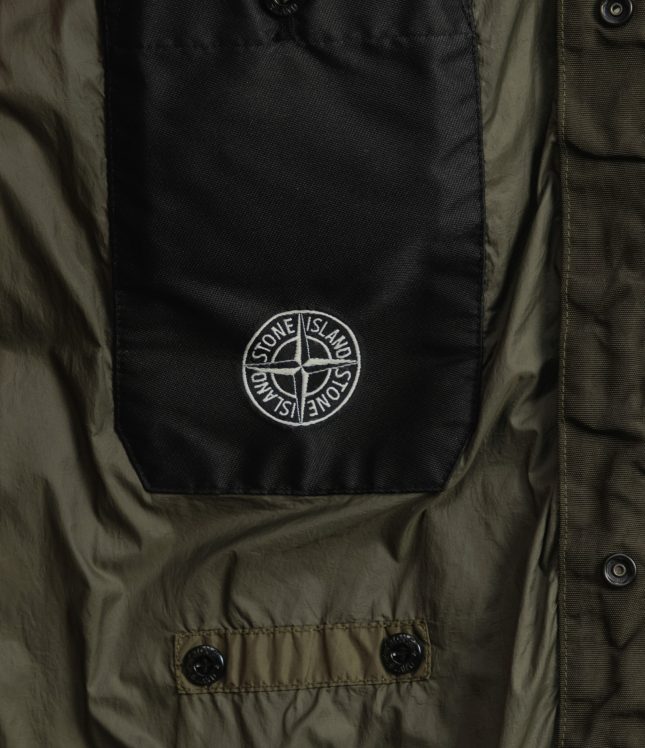 Чоловіча куртка STONE ISLAND GARMENT DYED CRINKLE REPS R-NY DOWN 1540723 V0058, колір зелений | Ціна 39999 грн, фото 7