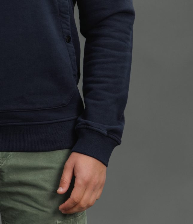 Чоловіче худі STONE ISLAND 1561720 V0020, колір синій | Ціна 20999 грн, фото 5