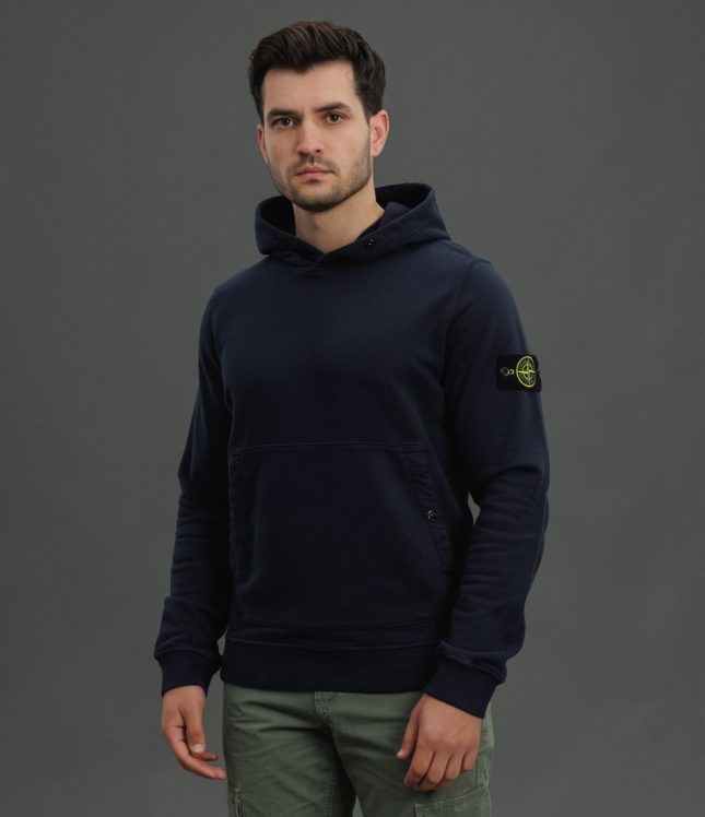 Чоловіче худі STONE ISLAND 1561720 V0020, колір синій | Ціна 20999 грн, фото 1