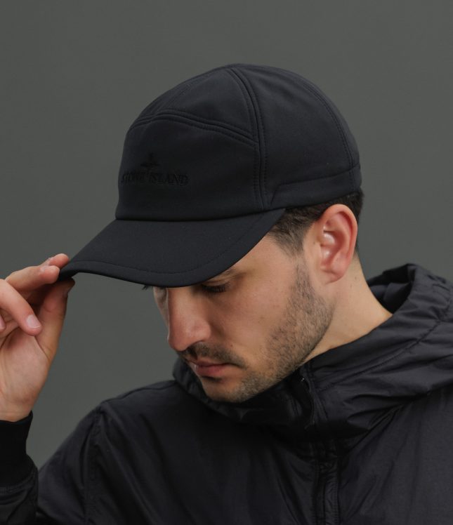 Чоловіча кепка STONE ISLAND 1599422 V0029, колір чорний | Ціна 7499 грн, фото 2