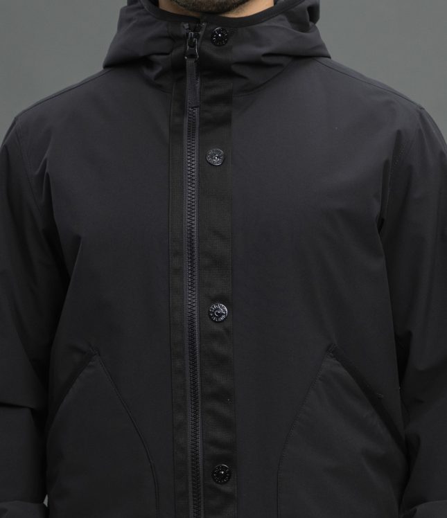 Чоловіча куртка STONE ISLAND SOFT SHELL-R e.dye® TECHNOLOGY WITH PRIMALOFT® INSULATION TECHNOLOGY 1541027 V0029, колір чорний | Ціна 35999 грн, фото 4