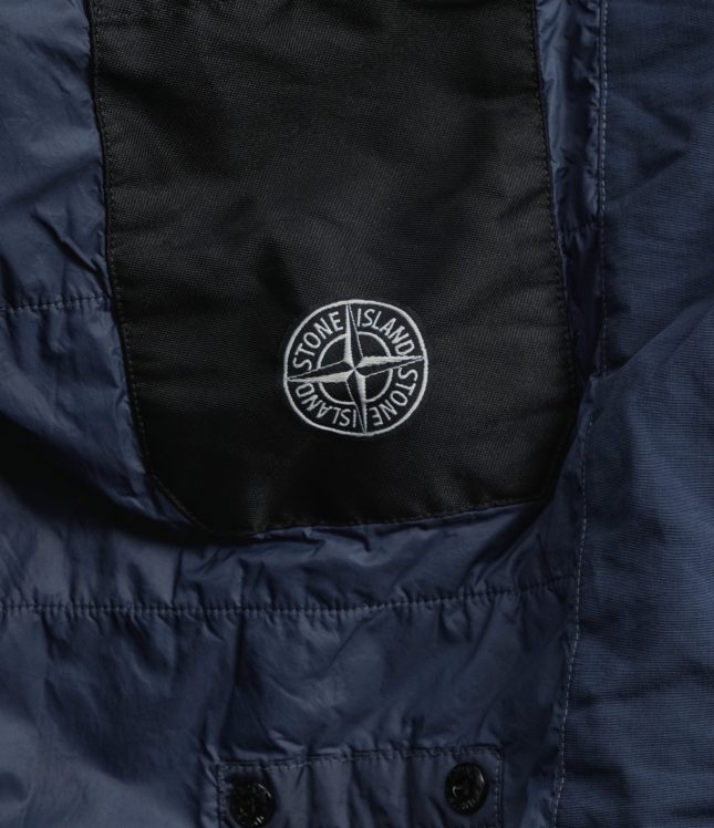 Чоловіча куртка STONE ISLAND GARMENT DYED CRINKLE REPS NY 154100013-S0A23 V0020, колір синій | Ціна 47999 грн, фото 7