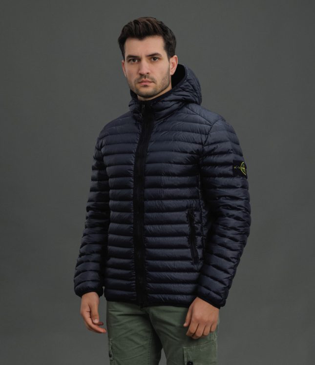 Чоловіча куртка STONE ISLAND LOOM WOVEN CHAMBERS R-NYLON DOWN-TC 791540324 V0020, колір синій | Ціна 41999 грн, фото 1