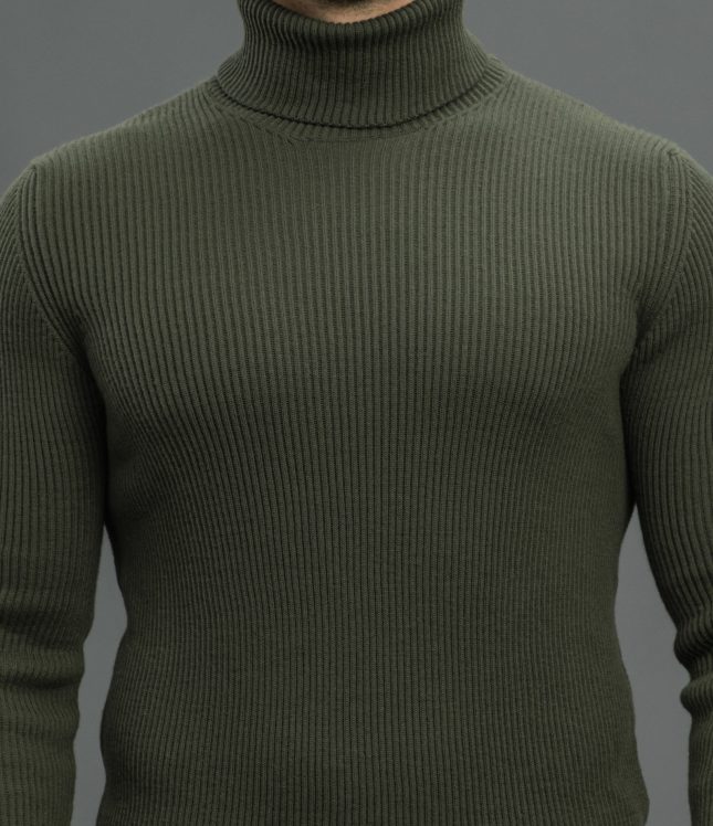 Чоловічий гольф STONE ISLAND 15552C2 V0058, колір зелений | Ціна 24999 грн, фото 3