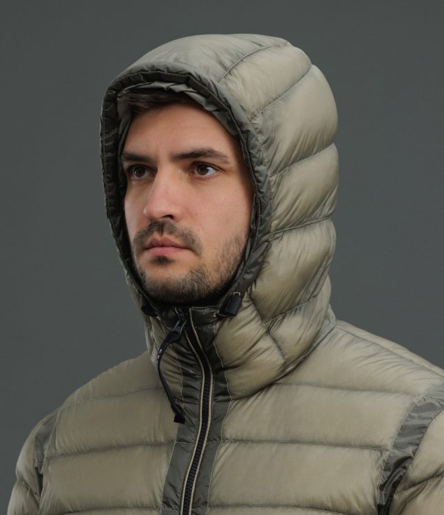 Чоловіча куртка C.P. COMPANY D.D. SHELL DOWN JACKET CMOW002A 110416A COL:356, колір коричневий | Ціна 29999 грн, фото 6