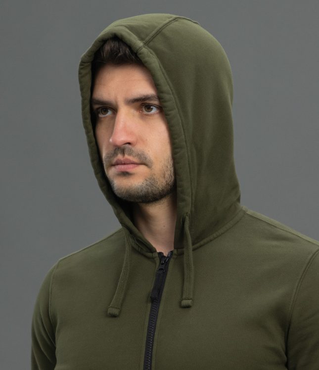 Чоловіче худі STONE ISLAND 1561620 V0058, колір зелений | Ціна 16799 грн, фото 3
