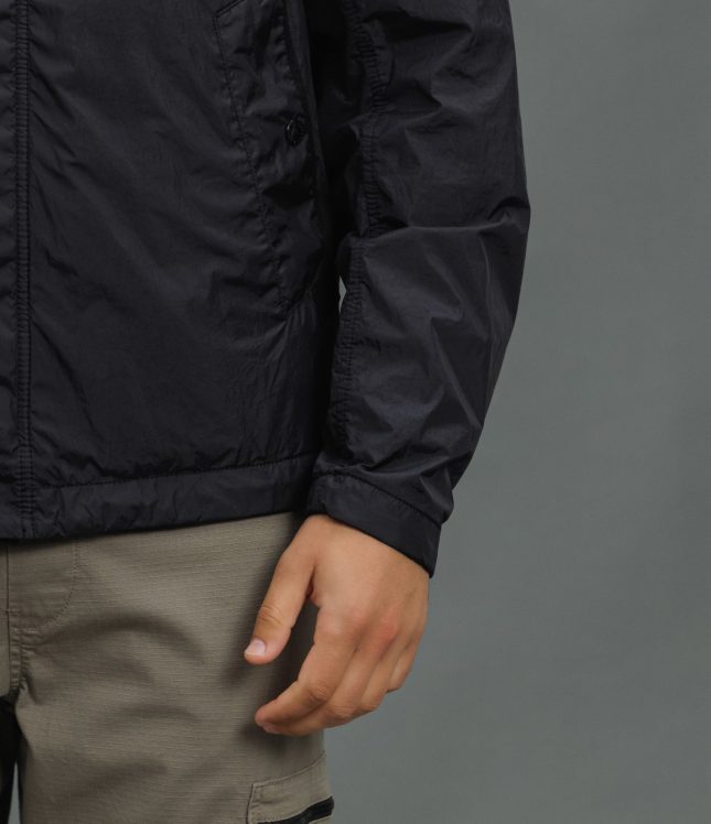 Чоловіча куртка STONE ISLAND GARMENT DYED CRINKLE REPS 154100092-S0A23 V0029, колір чорний | Ціна 24999 грн, фото 5