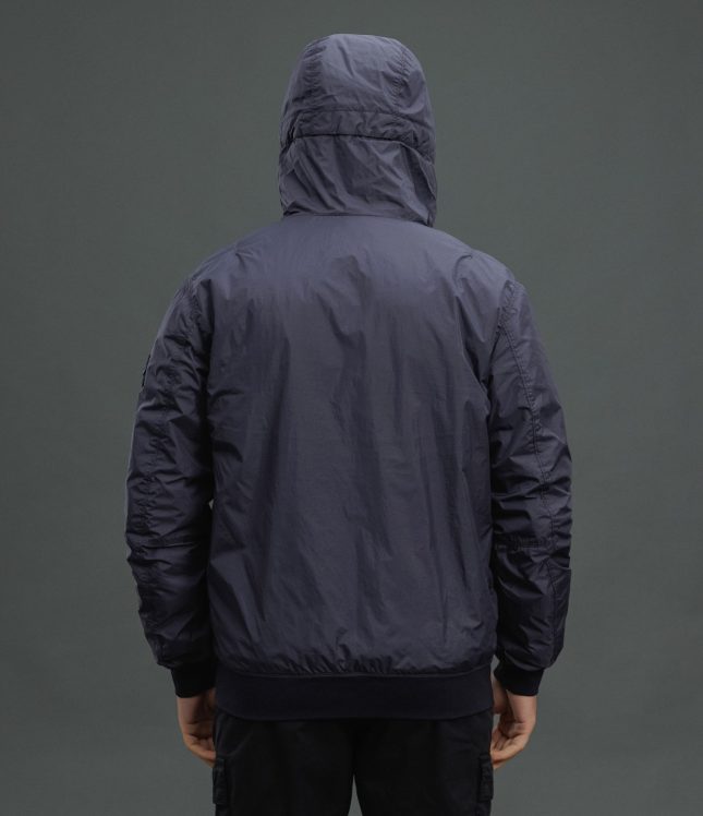 Чоловіча куртка STONE ISLAND GARMENT DYED CRINKLE REPS NY 154100013-S0A23 V0026, колір фіолетовий | Ціна 37999 грн, фото 10