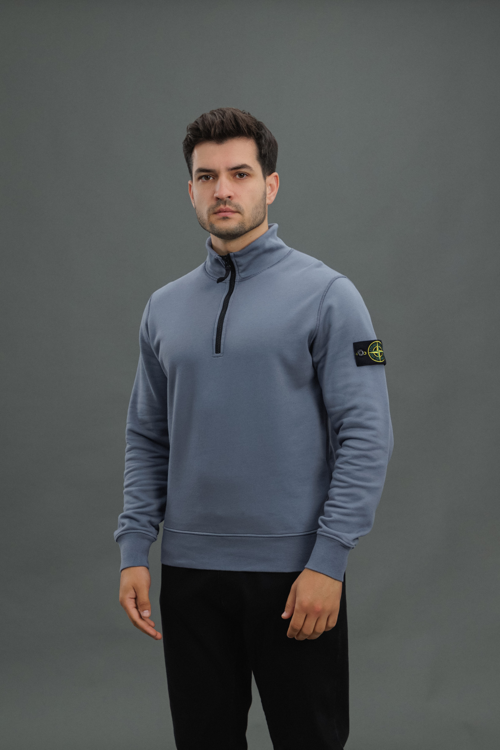 Чоловічий світшот STONE ISLAND 156100619-S0051 V0024, колір синій