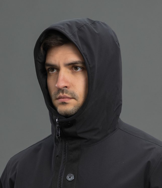 Чоловіча куртка STONE ISLAND SOFT SHELL-R e.dye® TECHNOLOGY WITH PRIMALOFT® INSULATION TECHNOLOGY 1541027 V0029, колір чорний | Ціна 35999 грн, фото 3