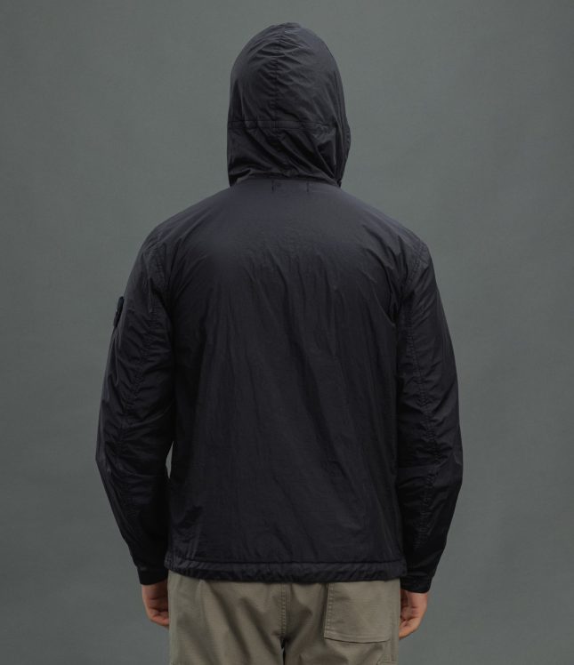 Чоловіча куртка STONE ISLAND GARMENT DYED CRINKLE REPS 154100092-S0A23 V0029, колір чорний | Ціна 24999 грн, фото 8