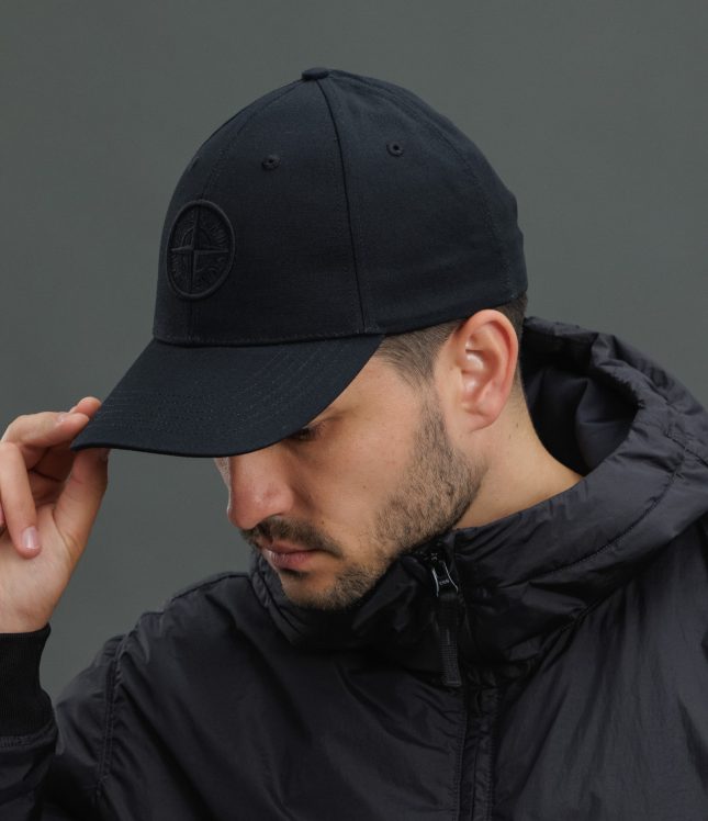 Чоловіча кепка STONE ISLAND 159100013-S0248 V0029, колір чорний | Ціна 8499 грн, фото 2