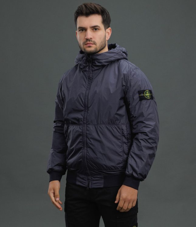 Чоловіча куртка STONE ISLAND GARMENT DYED CRINKLE REPS NY 154100013-S0A23 V0026, колір фіолетовий | Ціна 37999 грн, фото 1