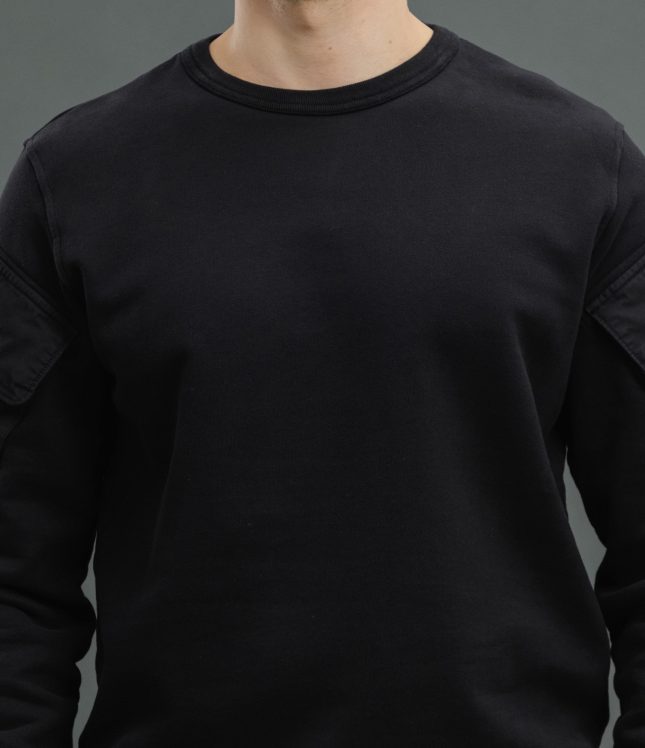 Чоловічий світшот STONE ISLAND 156100008-S0A20 V0029, колір чорний | Ціна 20999 грн, фото 3