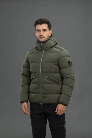 Чоловіча куртка STONE ISLAND SEAMLESS TUNNEL NYYLON DOWN-TC 1543128 V0059, колір зелений