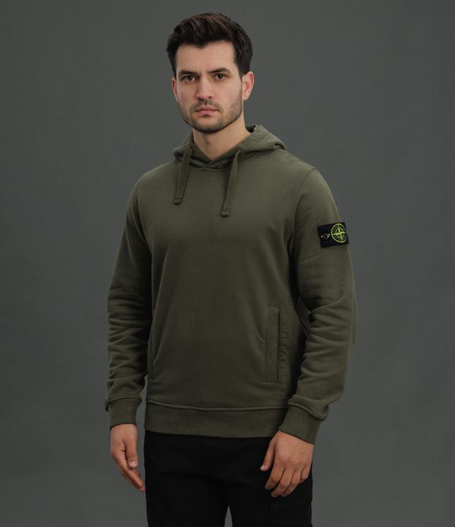 Чоловіче худі STONE ISLAND 156100029-S0A20 V0054, колір зелений | Ціна 20999 грн, фото 1