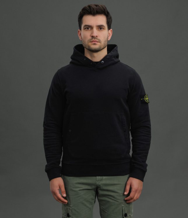 Чоловіче худі STONE ISLAND 1561720 V0029, колір чорний | Ціна 20999 грн, фото 2