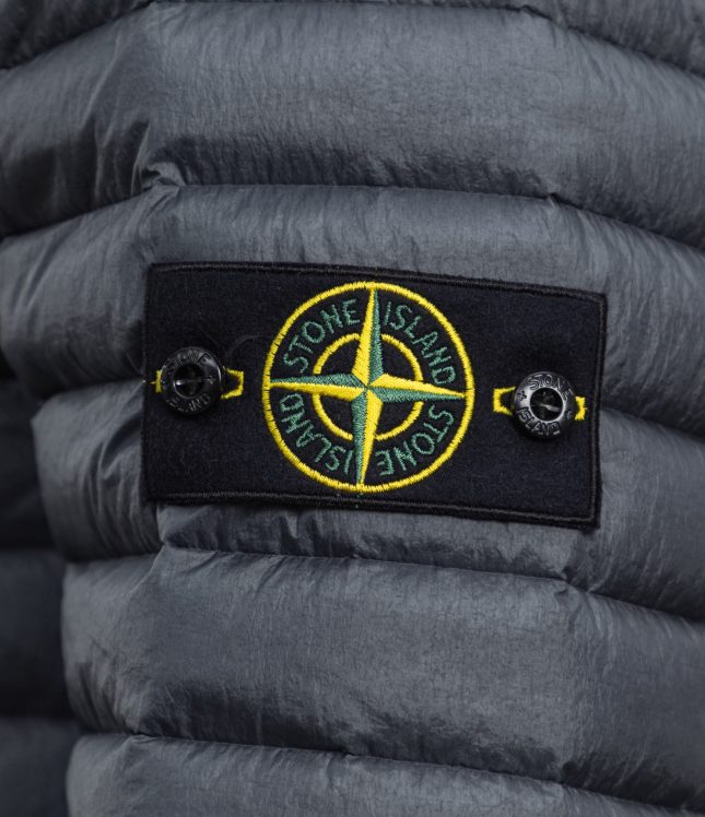 Чоловіча куртка STONE ISLAND LOOM WOVEN CHAMBERS R-NYLON DOWN-TC 1540324 V0062, колір сірий | Ціна 41999 грн, фото 9