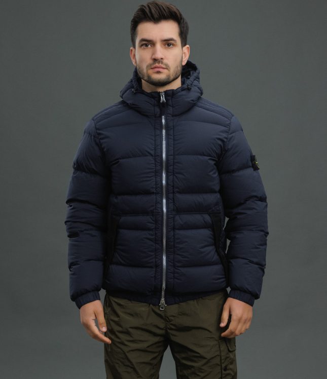 Чоловіча куртка STONE ISLAND SEAMLESS TUNNEL NYLON DOWN-TC 154100040-S0028 V0020, колір синій | Ціна 42999 грн, фото 2