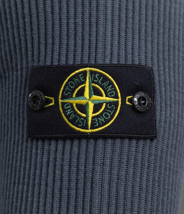 Чоловічий гольф STONE ISLAND 15552C2 V0062, колір сірий | Ціна 24999 грн, фото 7