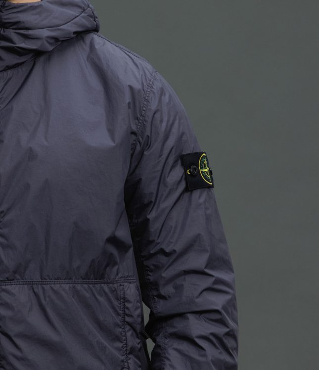 Чоловіча куртка STONE ISLAND GARMENT DYED CRINKLE REPS NY 154100013-S0A23 V0026, колір фіолетовий | Ціна 37999 грн, фото 4