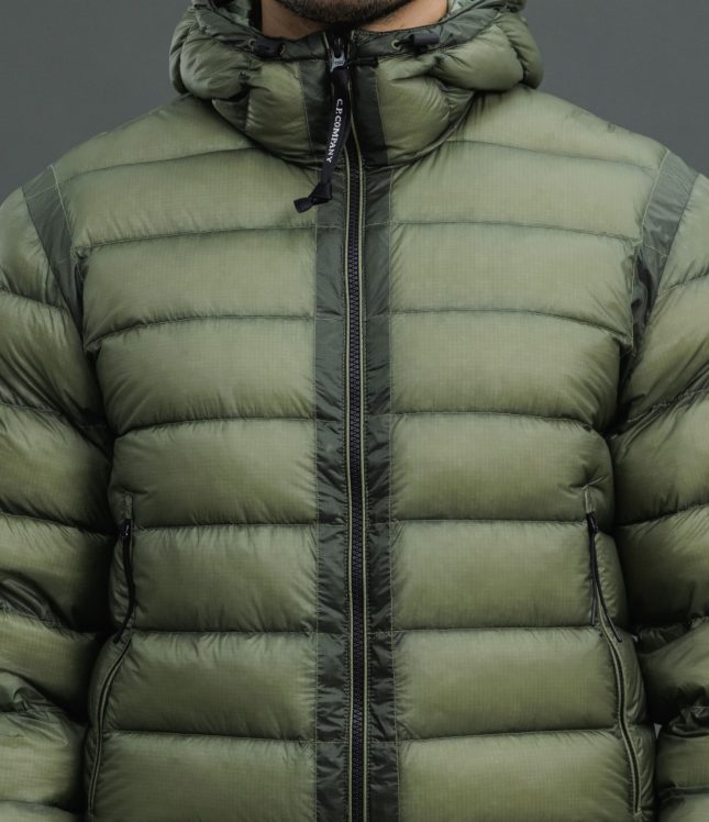 Чоловіча куртка C.P. COMPANY D.D. SHELL DOWN JACKET CMOW002A 110416A COL:612, колір зелений | Ціна 29999 грн, фото 3