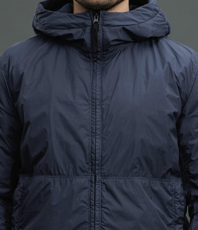 Чоловіча куртка STONE ISLAND GARMENT DYED CRINKLE REPS NY 154100013-S0A23 V0020, колір синій | Ціна 47999 грн, фото 3