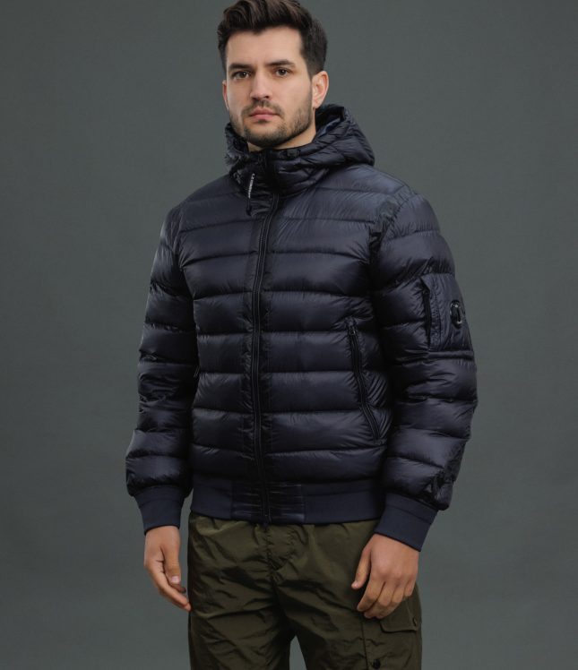 Чоловіча куртка C.P. COMPANY D.D. SHELL DOWN JACKET CMOW002A 110416A COL:888, колір синій | Ціна 29999 грн, фото 1