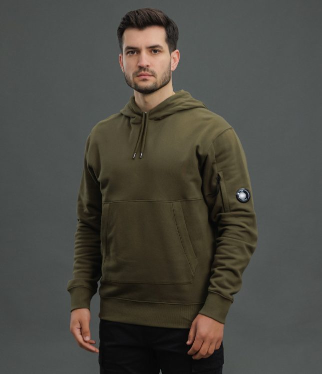 Чоловіче худі C.P. COMPANY CMSS024A 005086W COL:683, колір зелений | Ціна 12999 грн, фото 1