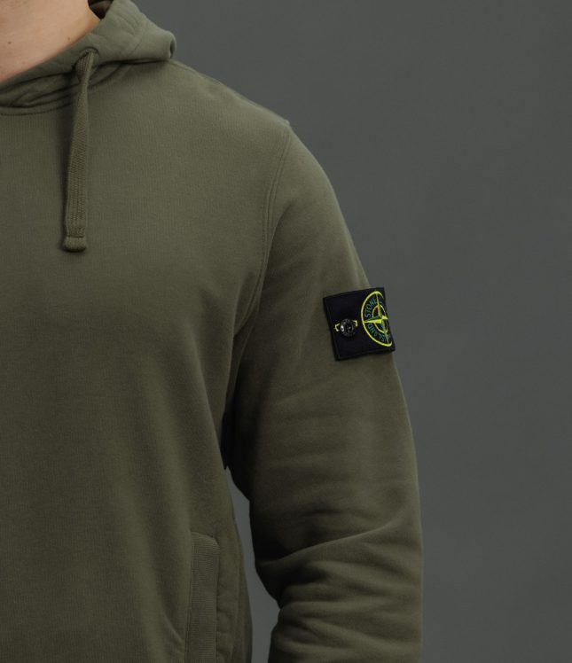 Чоловіче худі STONE ISLAND 156100029-S0A20 V0054, колір зелений | Ціна 20999 грн, фото 5