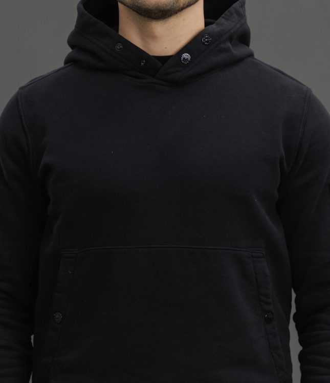 Чоловіче худі STONE ISLAND 1561720 V0029, колір чорний | Ціна 20999 грн, фото 3