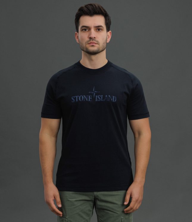 Чоловіча футболка STONE ISLAND 152100020-S0081 V0020, колір синій | Ціна 8999 грн, фото 2