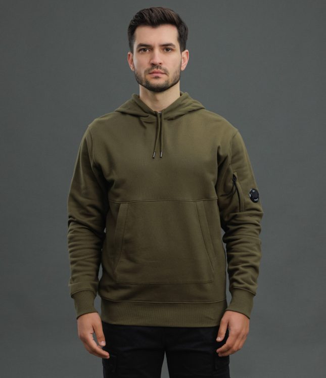 Чоловіче худі C.P. COMPANY CMSS024A 005086W COL:683, колір зелений | Ціна 12999 грн, фото 2