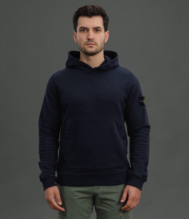 Чоловіче худі STONE ISLAND 1561720 V0020, колір синій | Ціна 20999 грн, фото 2
