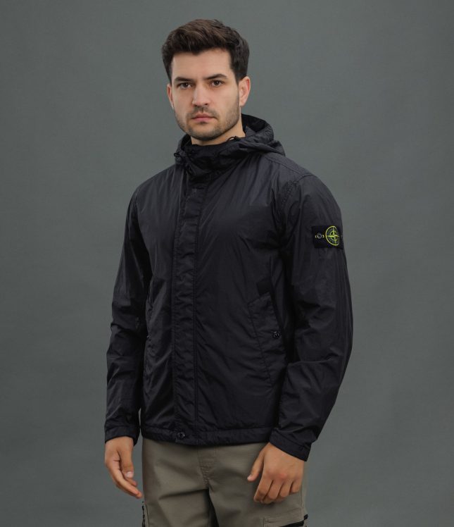 Чоловіча куртка STONE ISLAND GARMENT DYED CRINKLE REPS 154100092-S0A23 V0029, колір чорний | Ціна 24999 грн, фото 1