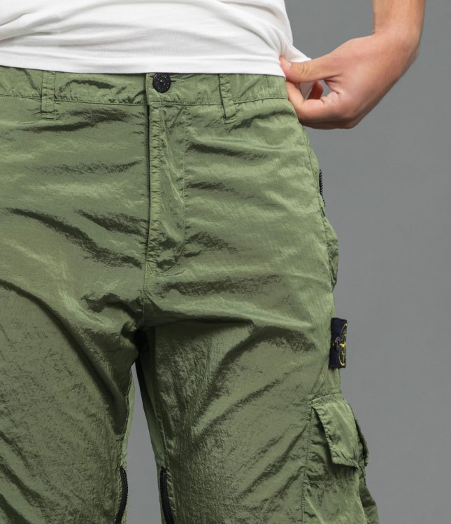Чоловічі штани STONE ISLAND 1530919 V0055, колір зелений | Ціна 16999 грн, фото 3