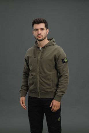 Чоловіче худі STONE ISLAND 156100067-S0A20 V0054, колір зелений